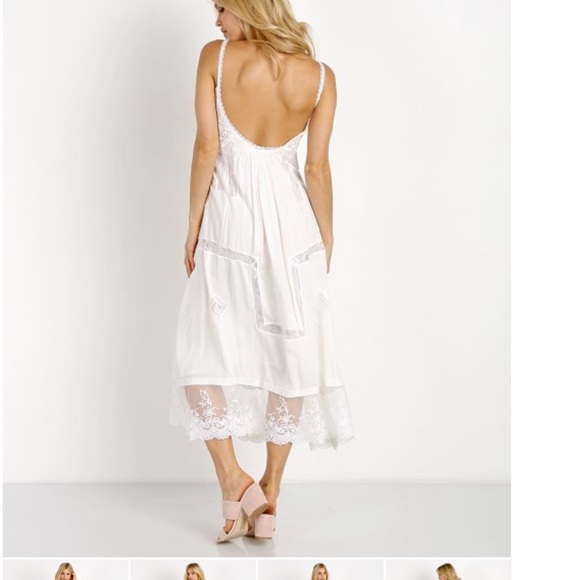 🌸SPELL🌸 Peaches Slip Dress - Picture 6 of 16